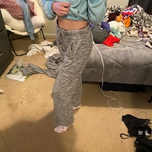 Light/Dark Grey Pink Sweatpants